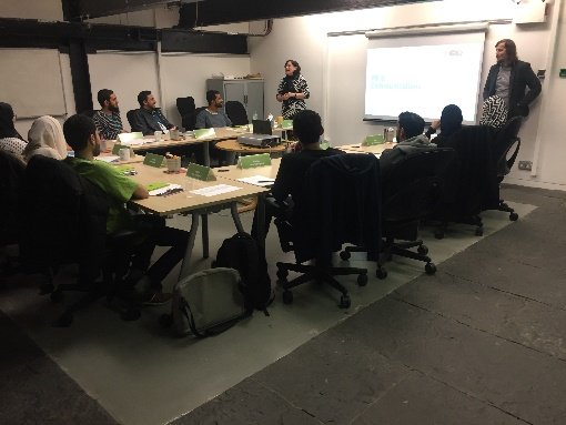 OTF_Techween's tweet image. Second week here we come! Excellent three sessions on market opportunity, Digital marketing and Communication shared by @NDRC_hq  members. Followed by an extensive practice in presentation techniques.