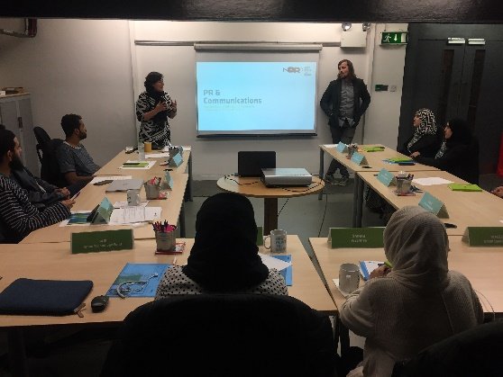 OTF_Techween's tweet image. Second week here we come! Excellent three sessions on market opportunity, Digital marketing and Communication shared by @NDRC_hq  members. Followed by an extensive practice in presentation techniques.