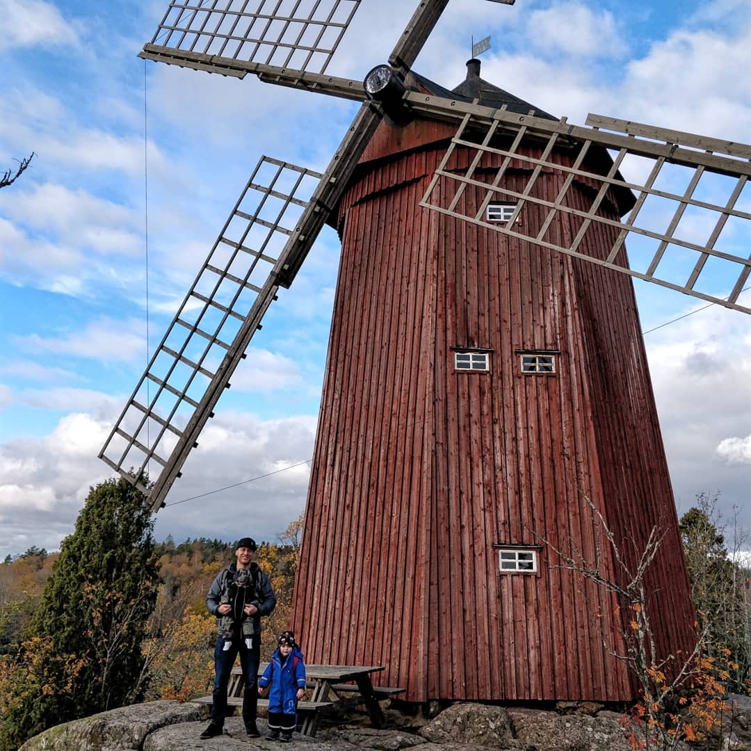 A little adventure to a windmill near by, it's the little things that counts 😊 #adventure #windmill