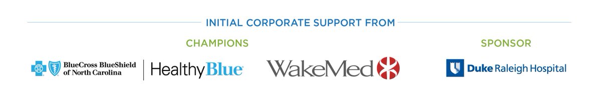 Huge thanks to <a href="/BlueCrossNC/">Blue Cross NC</a> and <a href="/WakeMed/">WakeMed</a> along with @dukeraleigh supporting From AWARENESS to ACTION: Building Resilience in Wake County!  Organizations in Wake Co looking to address ACEs and build resilience-register now for 12/10 keynote and/or training!-bit.ly/2Rz9AJp