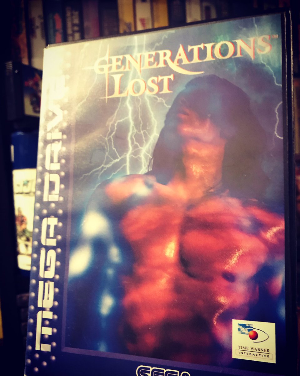 #MegaDriveMonday ! Have you ever bought a game based on how weird the cover is 😂 this was definitly it! I looled up some gameplay didn’t look too bad but I they lost out on a couple generations with this Fabio cover! #megadrive #sega #fabio #generationlost #retrogames