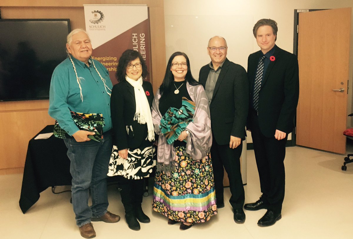 A big Schulich welcome to our new Indigenous Engineer in Residence Deanna Burgart. Part of <a href="/UCalgary/">U Calgary</a>'s   Indigenous Strategy, the new role will  combine engineering principles with indigenous respect for Mother Earth to meet modern challenges. #yyc