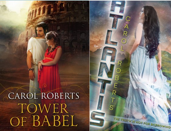 Tower of Babel
#metaphysical #RomanticSuspense #AncientWorld
amazon.com/dp/B01MU0F3Z9

Atlantis
#metaphyscial #fantasy
amazon.com/dp/B0777J2MC8