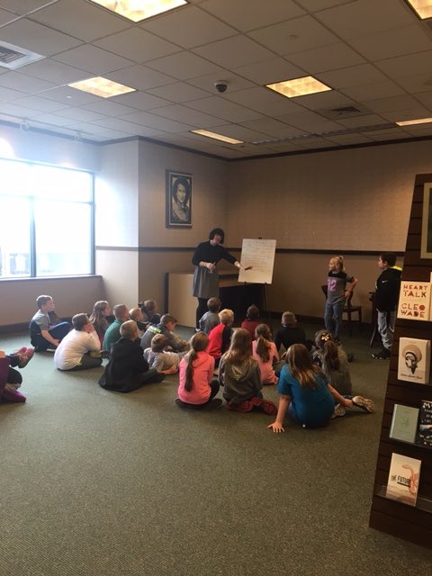 BN_evansvilleIN's tweet image. Had a blast with 3rd grade students from @southspencer Luce Elementary who visited us the morning on a field trip.  Thanks to all the teachers and parents that accompanied our guests. #bnfieldtrips #bnmidwest #bninlightened