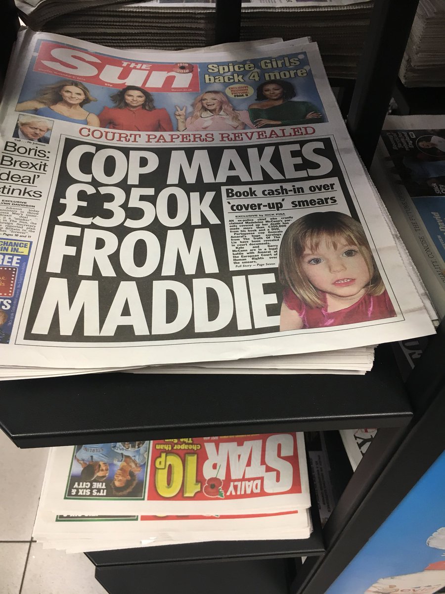 alexbondburnett's tweet photo. Can we just take a moment to appreciate the irony of The Sun being outraged at someone making a profit from someone’s misfortune? https://t.co/2QAzZ8mF3q