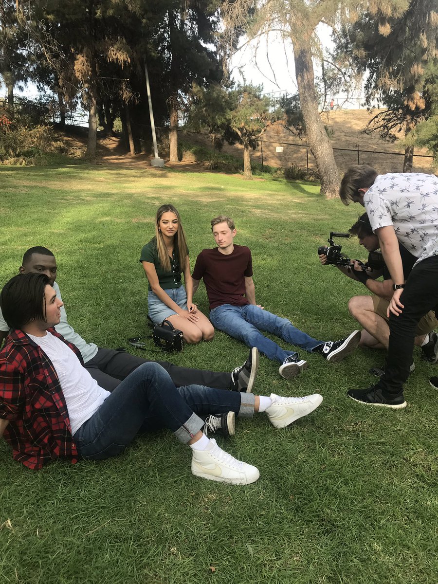 BTS of “Swimming in Stars” music video shoot!