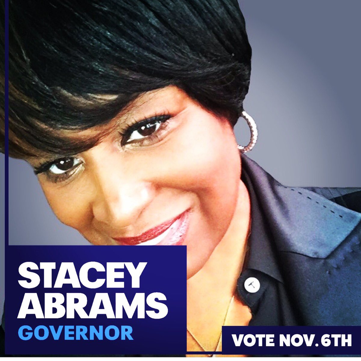RealtorShawntae's tweet photo. Stand with me for CHANGE for all Americans...  This is one of the most historical elections for Georgia and I’m with her!  To create your own post https://t.co/BKsmo74Mvn

#prettygirlsvote #friendsofminevote #ablackgirlwhorocks😍 Vote! Vote! Vote! https://t.co/uS6wWpCcV3