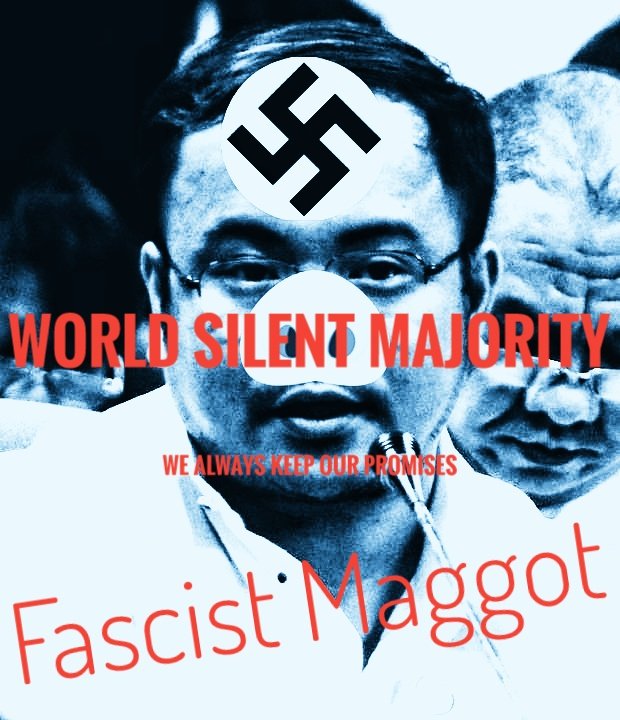 world_majority's tweet photo. @MarkAnthonyDCL1 @AlenJoson @kikopangilinan Wanna join your friends? #aswastikaisforever https://t.co/rF7yMM3QRh