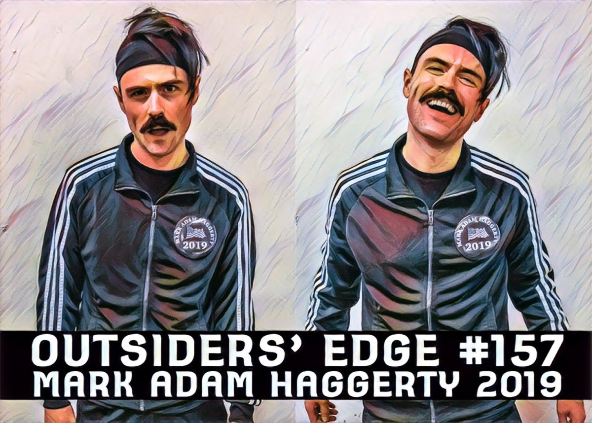OutsiderPodcast's tweet photo. *BRAND NEW EPISODE*

@MarkAHaggerty is back chatting #CrownJewel #ElectionDay2018 + notes on debuts w/ @necw @ThunderProNJ &amp; more! ALSO Mark reads the @WeAreTheDynasty &amp; @BPlusRadio chapters from his @bodyslamnet blog! Listen on iTunes Stitcher &amp; beyond!

https://t.co/VmHkZ16PyI https://t.co/S5EBHoYj7c