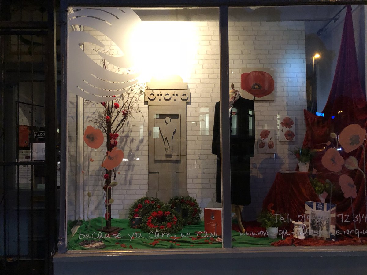 OvergateShop's tweet image. Amistice window 2018 #Armistice2018