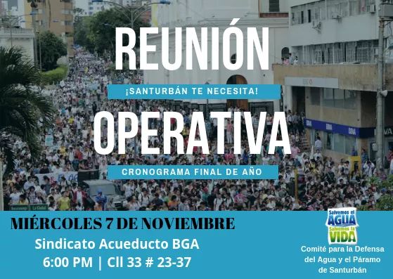 ricardoeslava's tweet photo. El @ComiteSanturban definirá cronograma de actividades para impedir el otorgamiento de Licencia Ambiental que los árabes de Minesa se preparan a solicitar de nuevo.
Reunión en #Bucaramanga. 
#SanturbánSigueEnRiesgo
#EllosSiguenEnSanturbán
#NosotrosSeguiremosDefendiendoElAgua https://t.co/9RXrDxXwsT