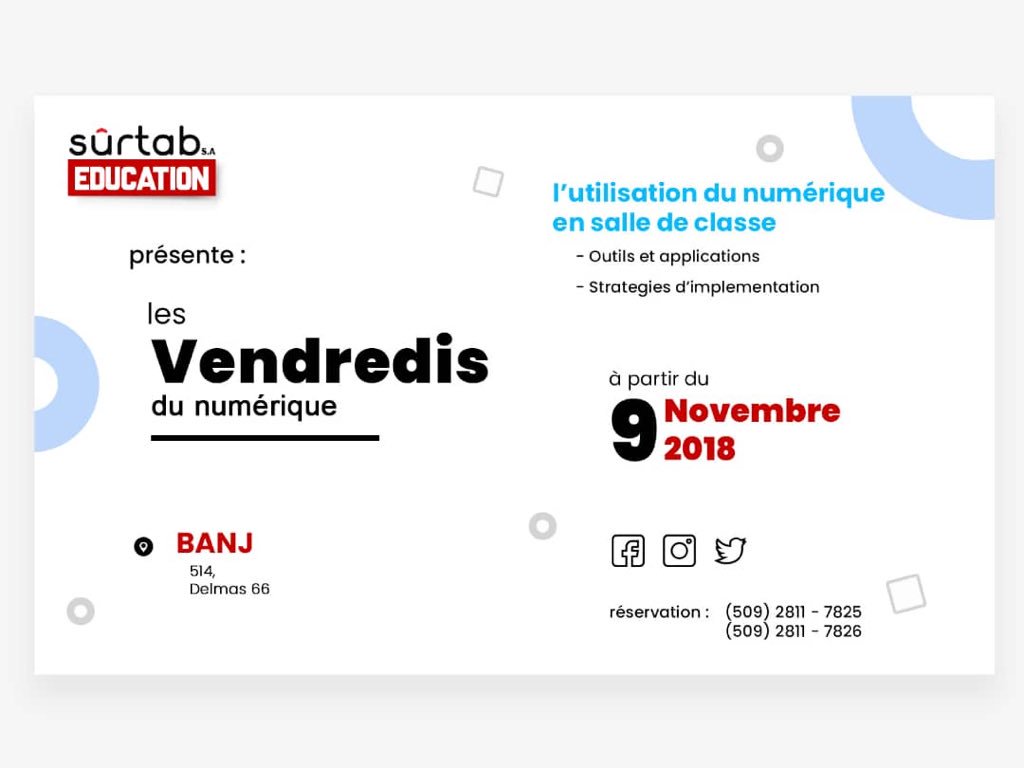 MENFP Education Haiti (@menfp_education) on Twitter photo Les vendredis du #Numérique. Une idée de la société <a href="/Surtab/">sûrtab</a> #Education sur l’utilisation pédagogique du numérique dans les salles de classe. <a href="/banjHT/">Banj</a> à partir du 9 Nov. #tabletteNumériqueHaiti <a href="/RalphsonPierre/">Ralphson Pierre</a> <a href="/Utice_Menfp/">UTICE_MENFP</a> <a href="/PJAgenor_Cadet/">Pierre Josué Agénor CADET</a> Les vendredis du #Numérique. Une idée de la société <a href="/Surtab/">sûrtab</a> #Education sur l’utilisation pédagogique du numérique dans les salles de classe. <a href="/banjHT/">Banj</a> à partir du 9 Nov. #tabletteNumériqueHaiti <a href="/RalphsonPierre/">Ralphson Pierre</a> <a href="/Utice_Menfp/">UTICE_MENFP</a> <a href="/PJAgenor_Cadet/">Pierre Josué Agénor CADET</a>
