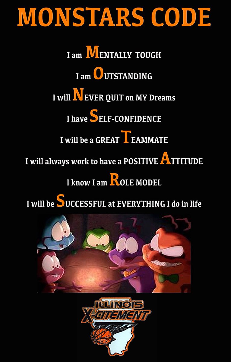 ILXCITEMENT's tweet photo. 11/5/18 - 🚨🚨
We are working to turn ALL our players in our program into MONSTARS.
Right now we have a core group that will lead this charge and the movement inside our program.
Everyone doesn’t speak their language, just yet. ☠️💅🏽🔥🧡🏀
#MONSTARS2023☠️
Ilx https://t.co/gnRZMwBy7C
