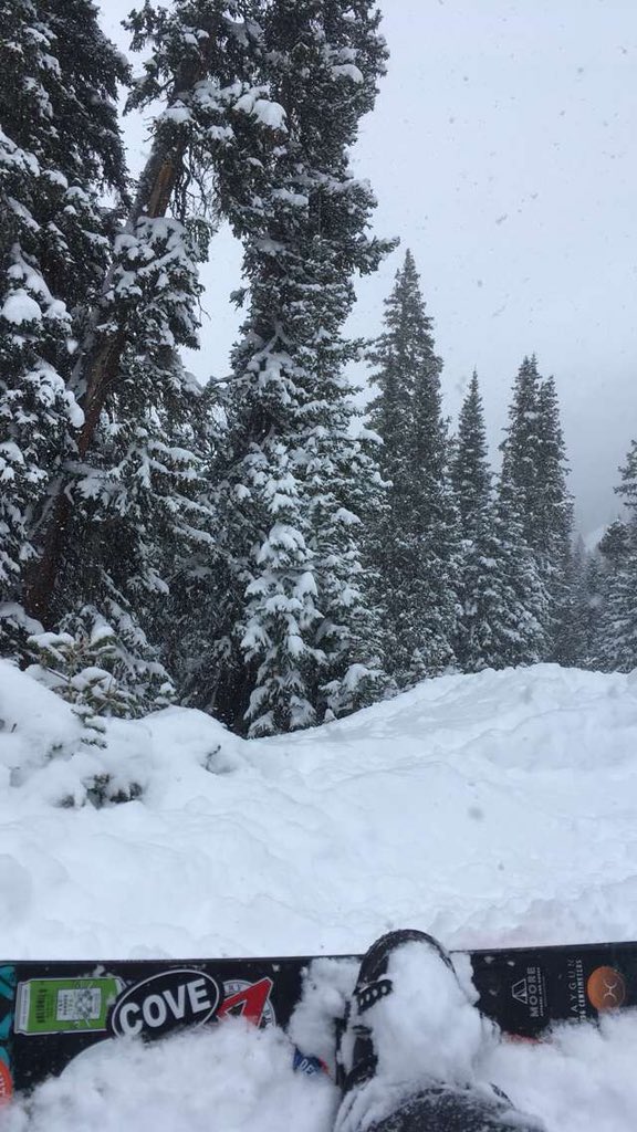 Pow day on #LovelandPass