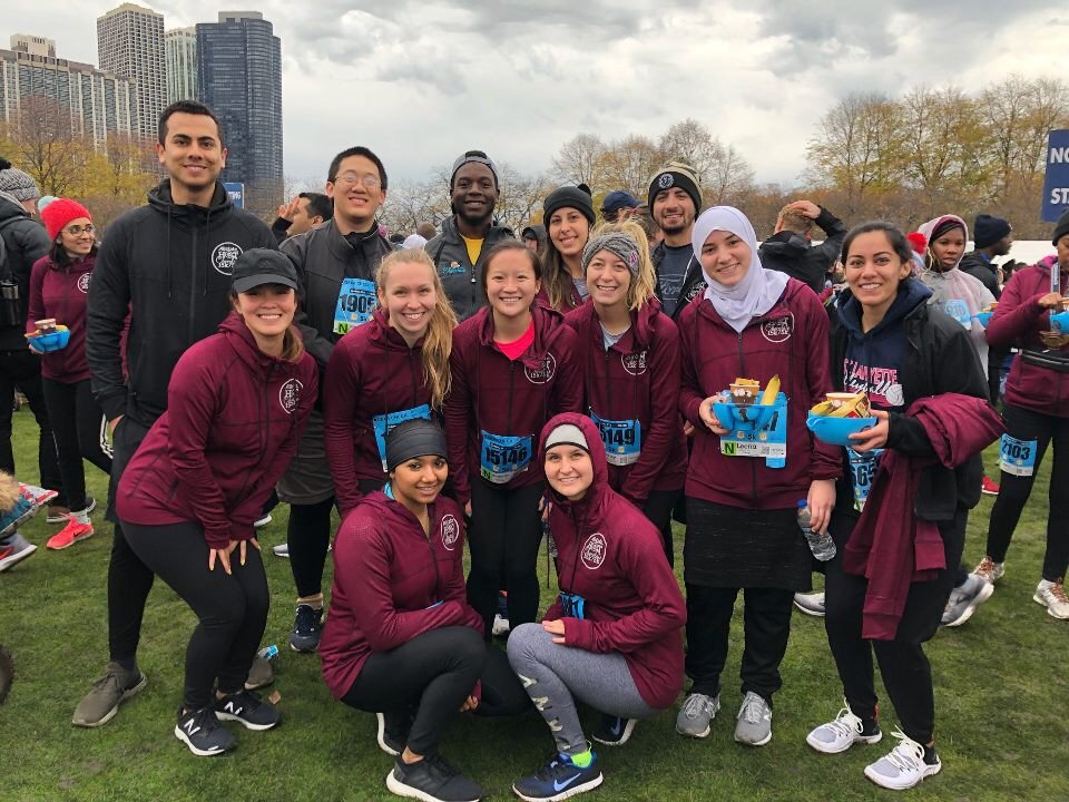 Check out our students taking a "study break" at the <a href="/Allstate/">Allstate</a> Hot Chocolate Run this past weekend! 🙂☕🏃‍♀️🏃‍♂️