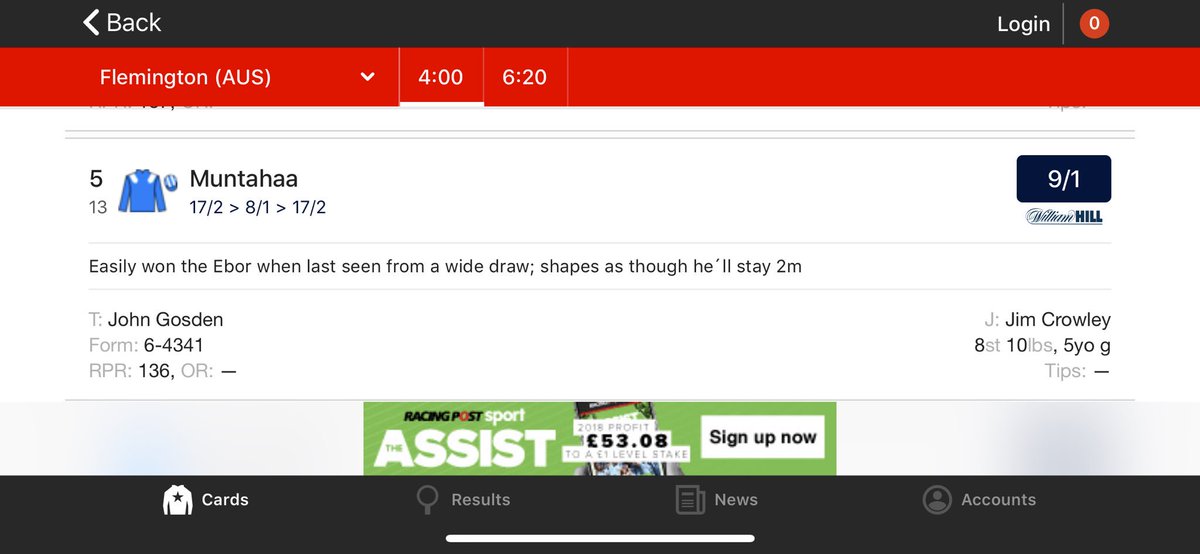 HillsTips's tweet image. Melbourne cup tip