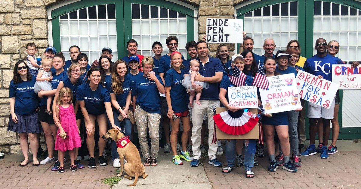 GregOrman's tweet photo. Our campaign is and has always been about the people of Kansas.

It is about tapping into our spirit and legacy of leadership as we come together to build a better future. #ksleg #ksgov #ormanforkansas #teamorman #kansas https://t.co/ewdYdHj1oT