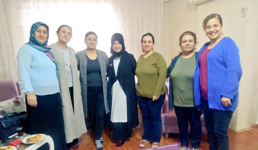 BİSMİL'DE HALİME ALPARSLAN İLE ÔĞLEN TOPLANTIMIZ 💕 İLLA ERSAĞ