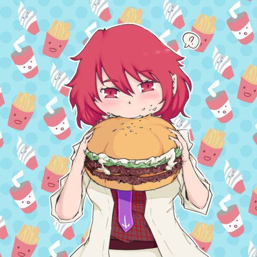 Anime Girls Eating Burgers on Twitter anime burger  httpstcokaChoLzJor  Twitter