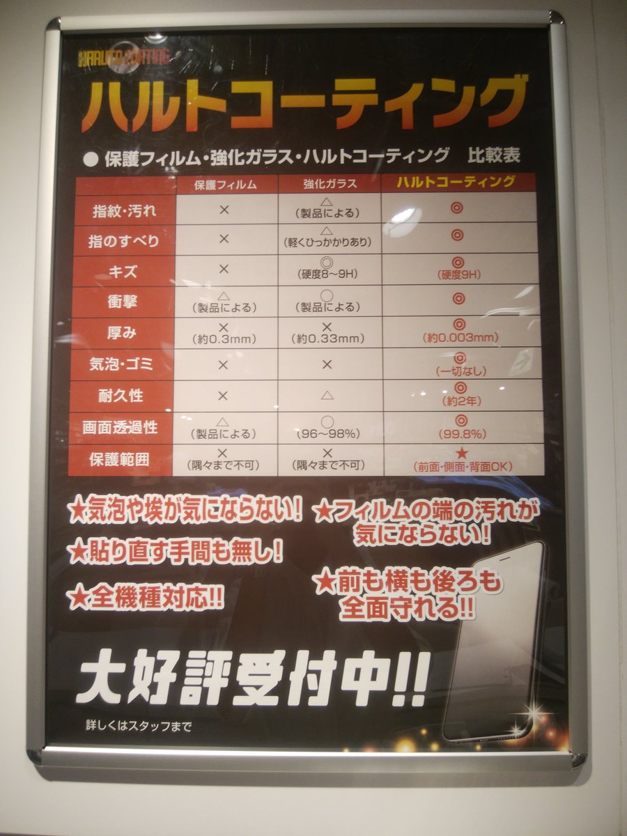 Tsutayaあべの橋 モバイル Tsutayaあべの橋モバイルコーナーです ハルトコーティングのイベントを開催中 この投稿を見せていただくだけでもれなくコーティングの値引きをしております 是非ご来店お待ちしております コーティング キャンペーン Tsutayaあべの橋 モバイル Tsutayaあべの橋モバイルコーナーです ハルトコーティングのイベントを開催中 この投稿を見せていただくだけでもれなくコーティングの値引きをしております 是非ご来店お待ちしております コーティング キャンペーン