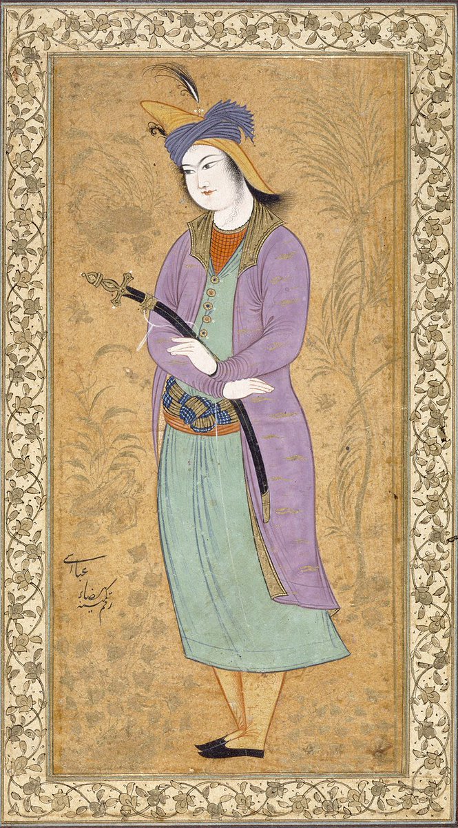 ペルシャ伝統工芸 細密画 肉筆画 美女 イラン | visualloop.com
