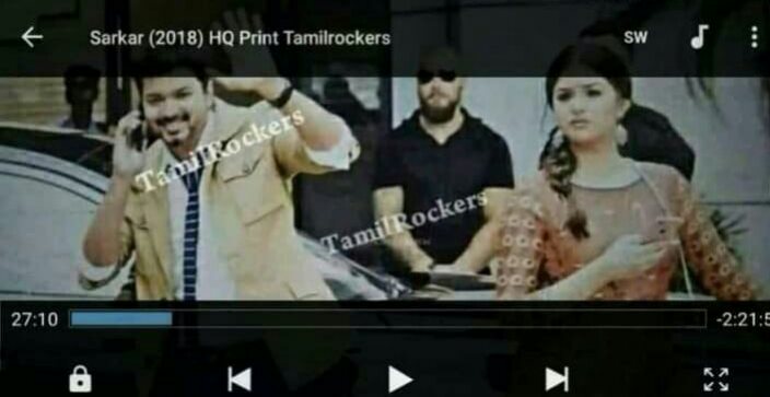 thar6255's tweet photo. Tamil Rockers #Sarkar #first_Day #first_Show quality konjam kaanaathu maddam padi ok https://t.co/XxefY4g8zy