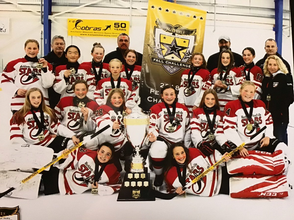 msstarshockey's tweet photo. Congratulations to the Peewee A team for winning GOLD at the Waterloo Fall Challenge tournament this past weekend! The girls went undefeated! Way to go Stars! https://t.co/1gZb5SHSAz