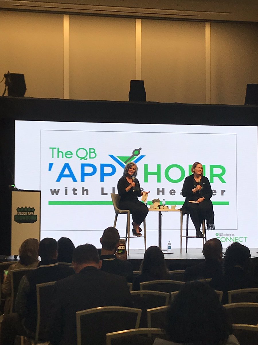 Are you at the #quickbooksAppyHour ?