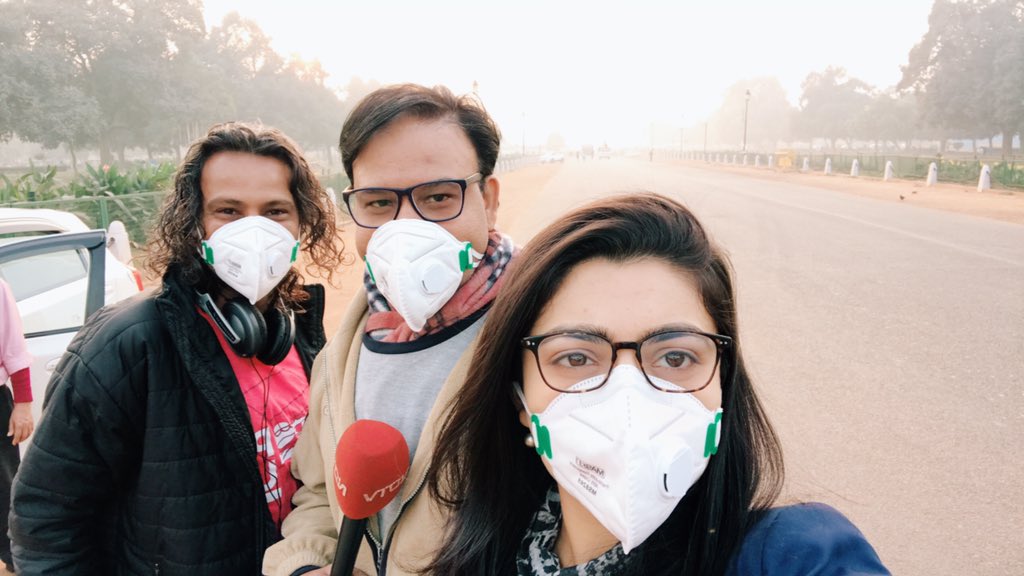 2hrs of live broadcasting for Good Morning India from Rajpath today. We can no longer afford to the ignore the #AirEmergency. Delhi NCR has become a gas chamber, our kids are at risk. Why is it not a priority yet for the govt? Why no emergency steps? Coming up 8am onwards on NDTV