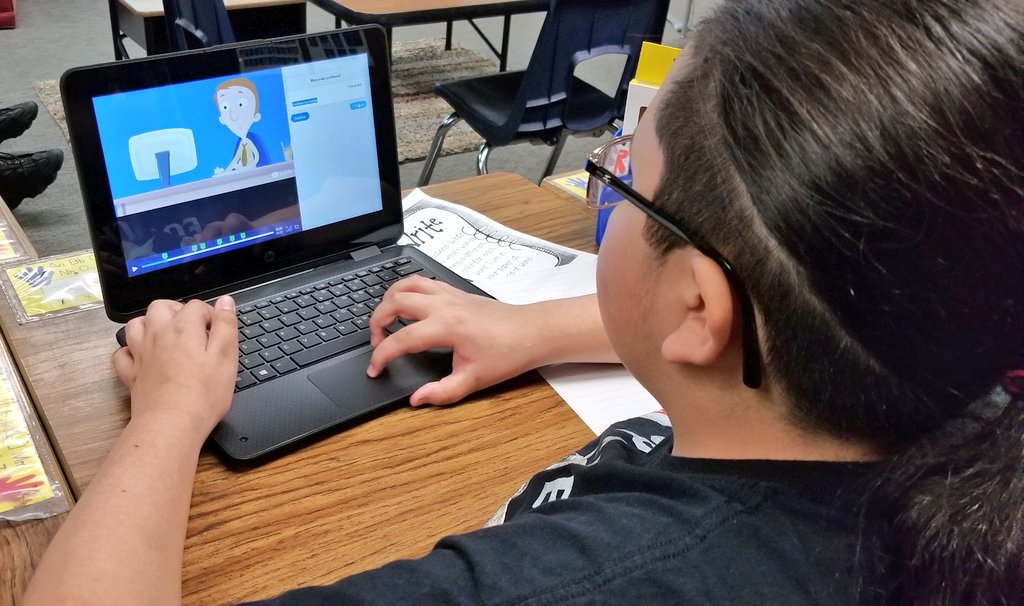 ericphangrath's tweet image. Ss used @edpuzzle this afternoon to watch a video and answer questions in the video that I asked. Ss typed or selected their responses, and were able to get immediate feedback on how they did. #TechAsATool #Easterbyisawesome #LoveMyJob #SpED