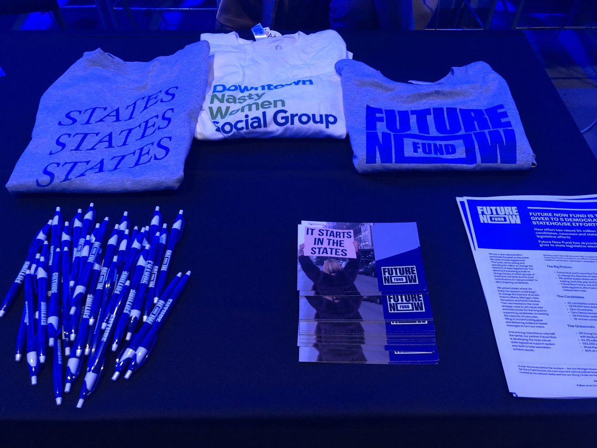 Future Now Fund Swag at WNYC event