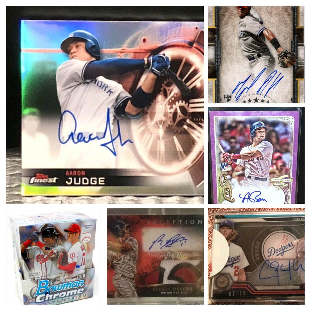 5K_Collectibles's tweet photo. PLEASE RT 
JUST LISTED 
UP FOR RAZZ

#KERSHAW LOGO #D/55
#BENNINTENDI GQ RC #D/150
#JUDGE FINEST HOUR
#ANDUJAR RC 5 STAR
#BOWMAN HOBBY BOX

1ST PROMO GIVEAWAY #DEVERS SICK RPA

EVERY RAZZ SPOT YOU BUY GETS A PROMO ENTRY!

FREE AUTOS DURING LIVE RAZZ 

ROSTER &amp; PRICES BELOW 👇👇 https://t.co/G7wLXN0k6d