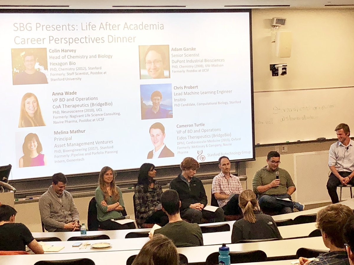 Happening right now: Life After Academia!