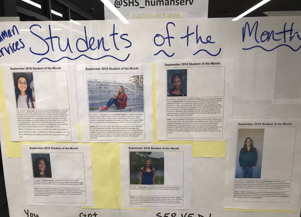 SHS Human Services Academy tweet media