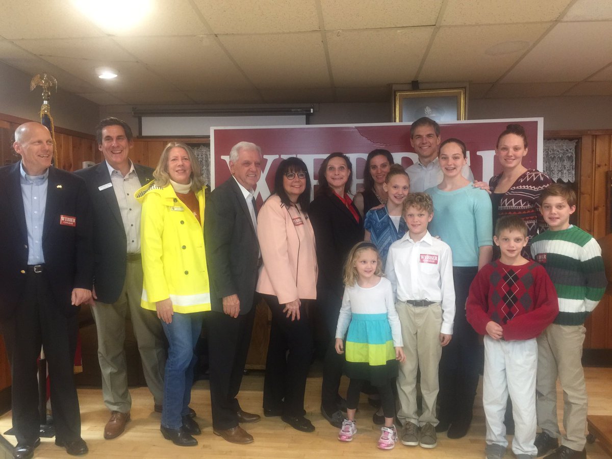 JayWebberNJ's tweet photo. I'm so thankful to everyone who came out for tonight's #GOTV rally in Parsippany. We couldn't do this without you! #WebberForCongress #NJ11 https://t.co/m7Ccffsomp