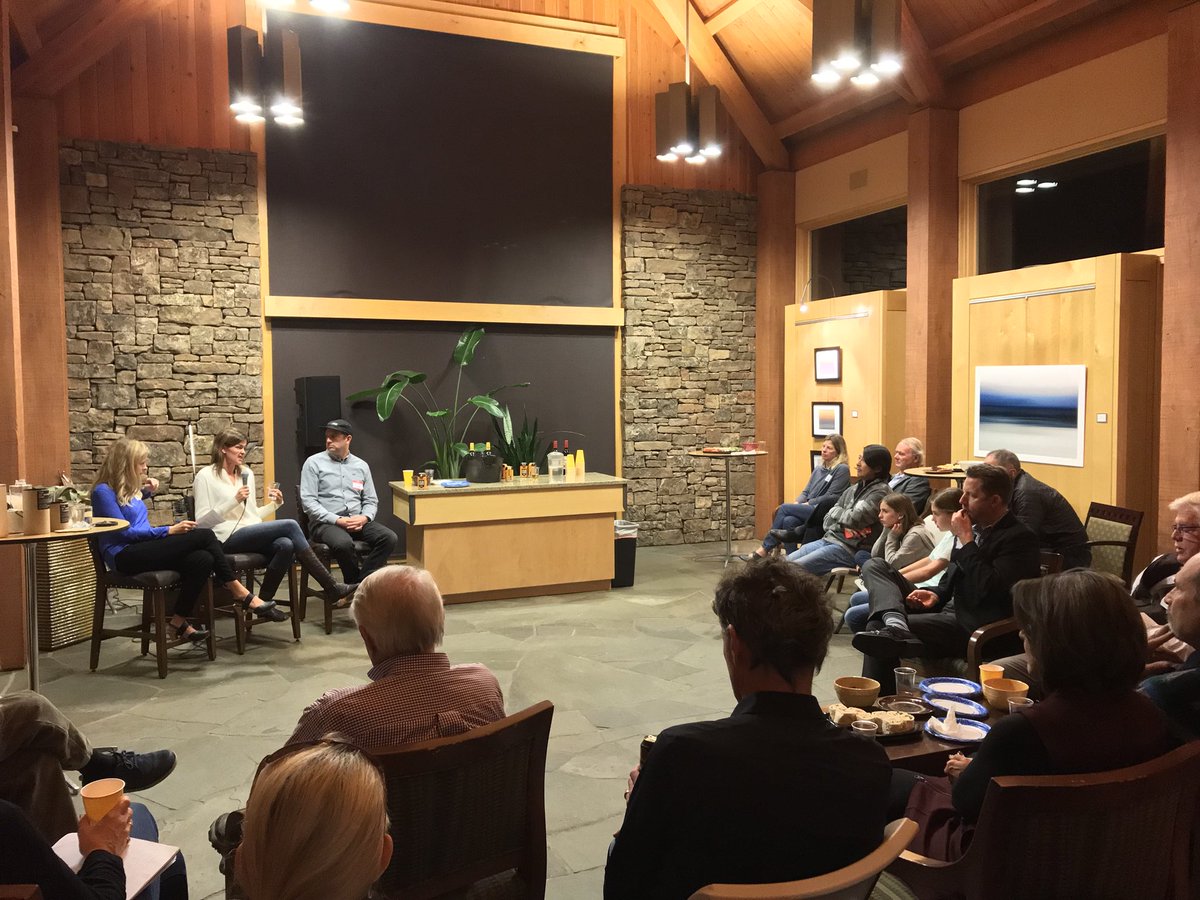 Leigh Capozzi: “the key to a strong Kickstarter is a unique product with a great story...”Also you need to sweat every detail before the campaign...to maximize the excitement.” @northdrinkware <a href="/FoundersPad/">FoundersPad</a> <a href="/OSUcascades/">Oregon State University - Cascades</a>