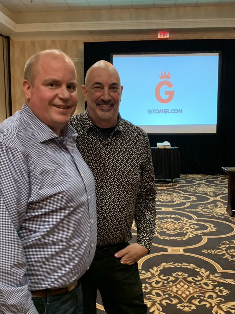 brandonmiltsch's tweet image. Thanks Again Jeffrey @gitomer For More Than A Tweet Can Express. #GITOMER #Mentor #Friend