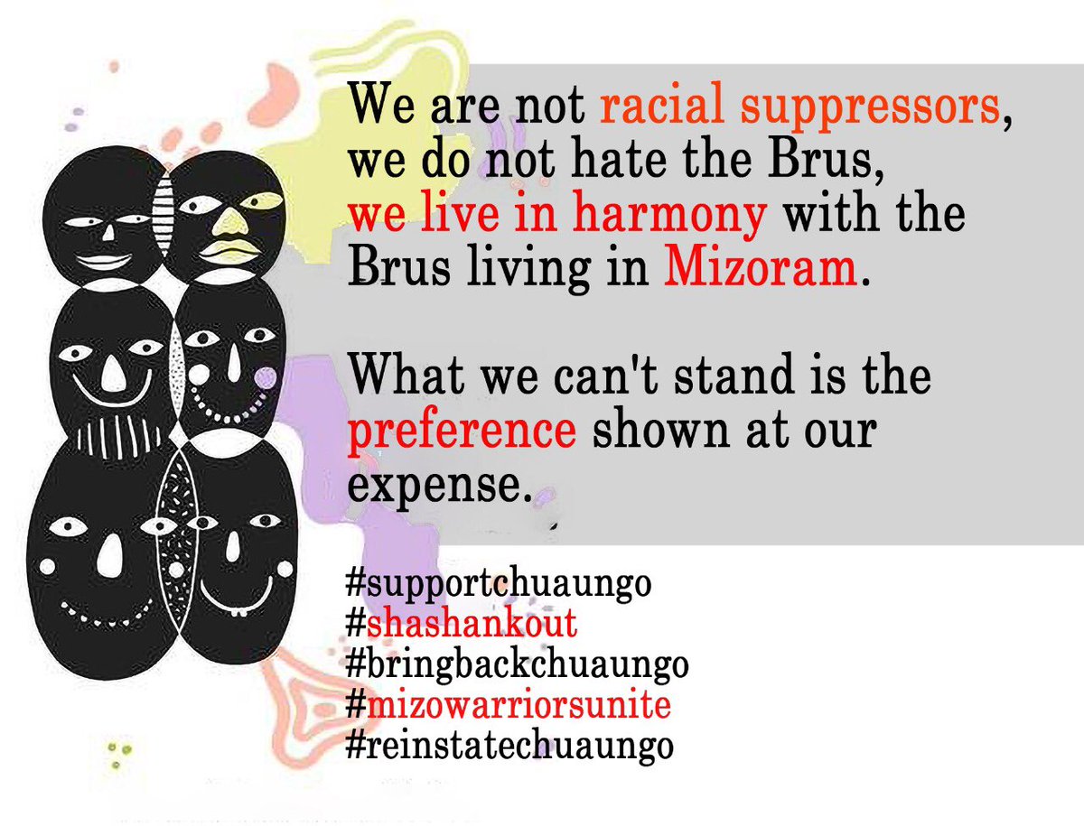 i_r_e_n_e29's tweet photo. United we stand #Mizoram
#shashankout
#supportchuaungo
#justiceformizoram
#PMOindia
#narendramodi
#rashtrapatibhvn
#timesofindia
@timesofindia @narendramodi https://t.co/zbNydMW5xF
