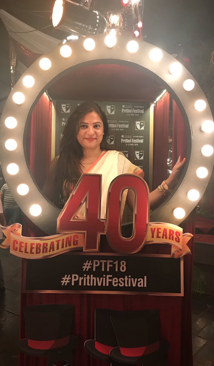 At 40th #PrithviFestival @PrithviTheatre