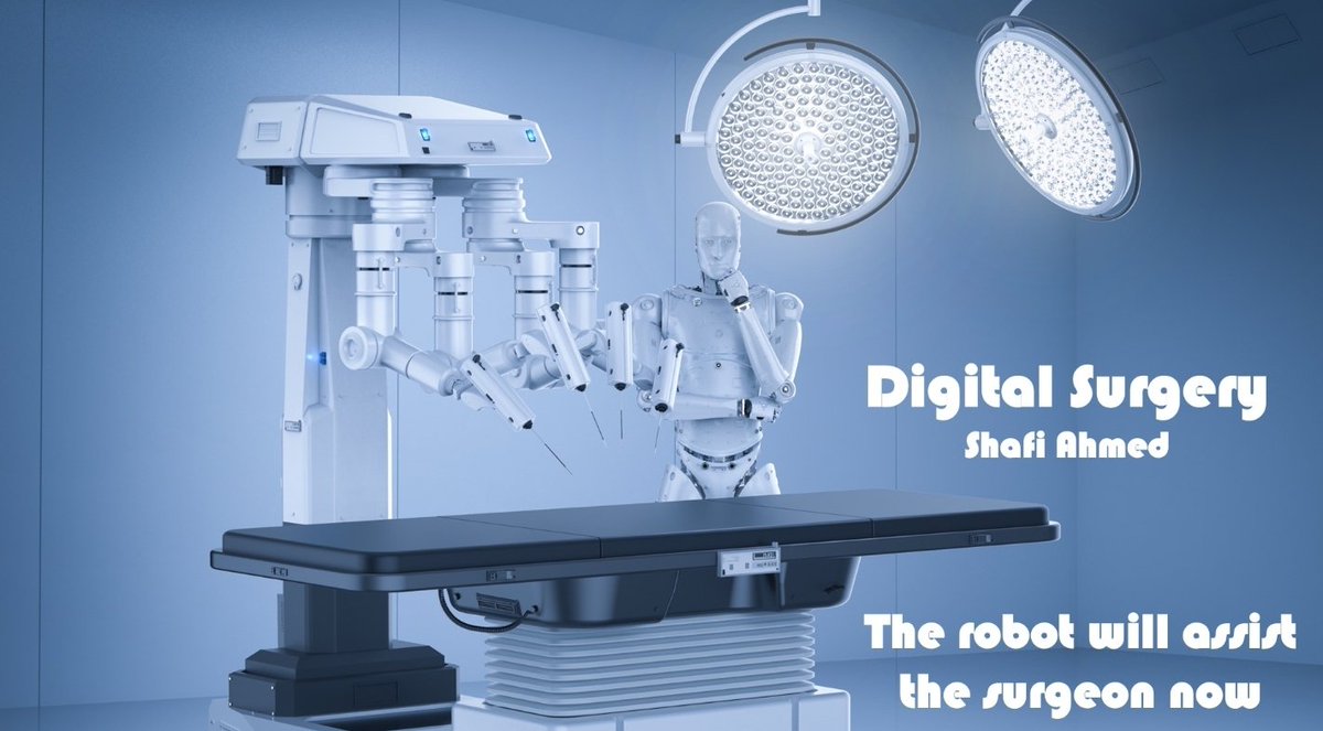 Prof Shafi Ahmed PhD FRCS (@shafiahmed5) on Twitter photo Delighted to deliver a keynote <a href="/ExponentialMed/">NextMed Health - The Future of Health & Medicine</a> on #DigitalSurgery. The robot will assist the surgeon now. Surgery is undergoing necessary disruptive and transformative change Delighted to deliver a keynote <a href="/ExponentialMed/">NextMed Health - The Future of Health & Medicine</a> on #DigitalSurgery. The robot will assist the surgeon now. Surgery is undergoing necessary disruptive and transformative change