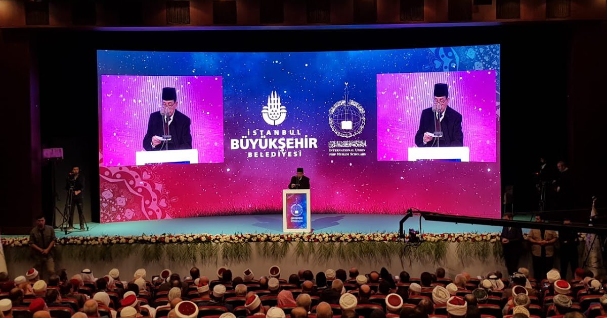 Sambutan Dr. Salim Segaf Al Jufri dalam Muktamar Persatuan Ulama Muslim Internasional dlvr.it/QqXpkb