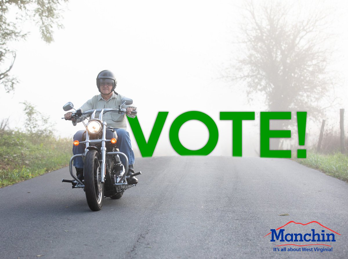 It's Election Day in West Virginia! Visit IWillVoteWV.com to find your polling place. Get to the polls and vote for Joe before 7:30 pm! ✅#wvsen #wvpol