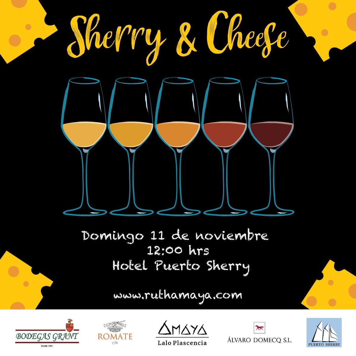 Vuelven las catas a @Puertosherry El próximo domingo, maridaje perfecto de quesos y vinos de Jerez de la mano de @ruthamaya171 Reserva ya! #sherrylovers #cheeselovers #vinoyqueso #catas #puertosherryestádemoda