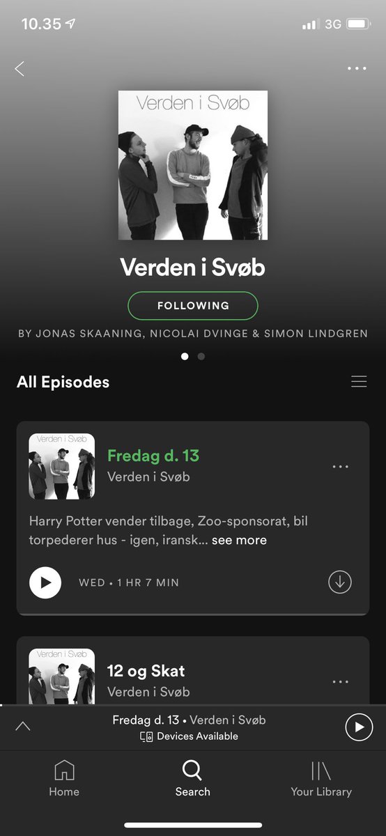 Vores podcast; Verden i Svøb, er nu også kommet på Spotify. Alle episoder ligger klar. Lyt med! open.spotify.com/show/68iVz3L6h… #verdenisvøb #podcast