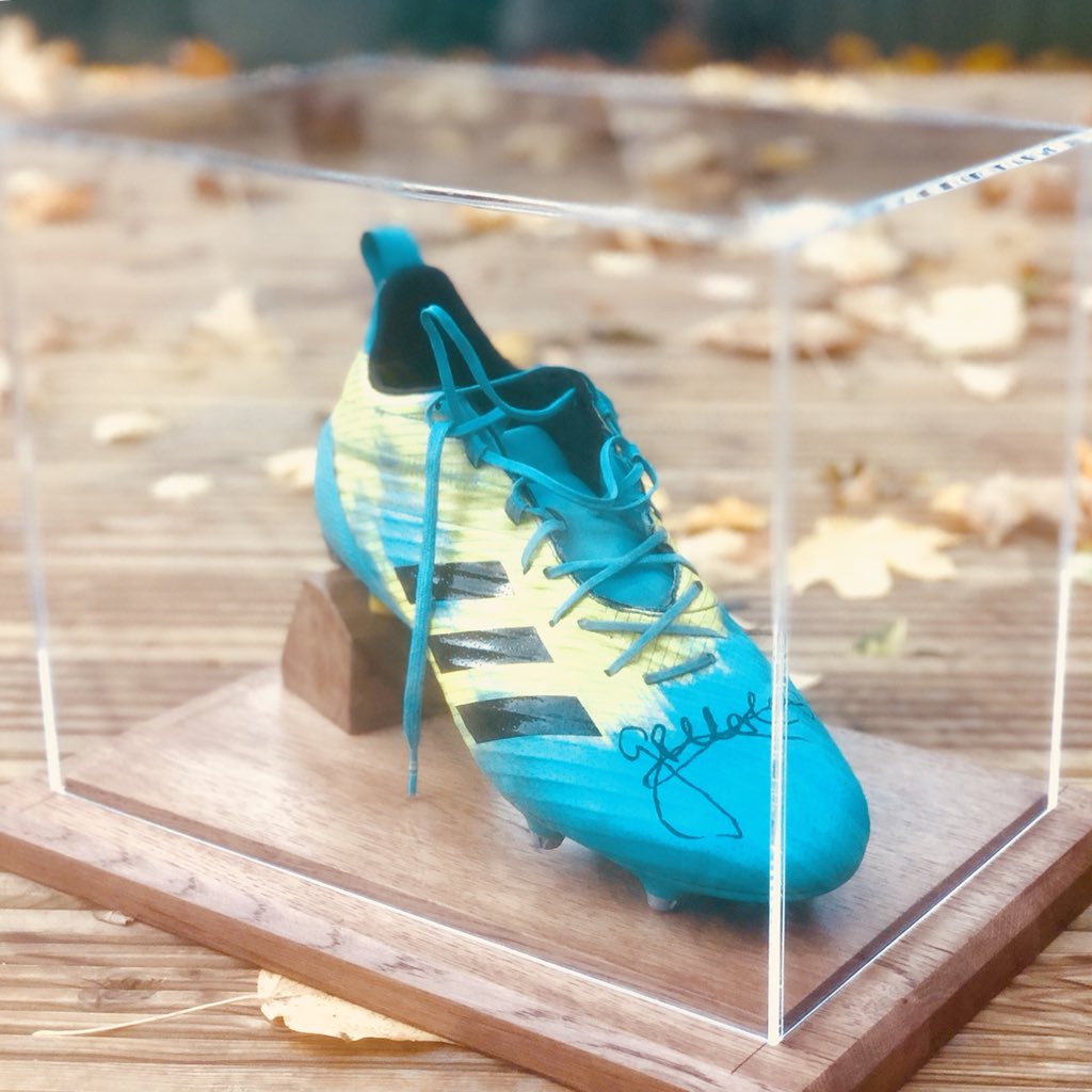 bidaidorg's tweet photo. Only 7 hours left to bid on @George_North ‘s match worn boot. George is helping raise money for the charity #latch A perfect gift for any true rugby fan. #charitytuesday #Autumn #fundraising #givingback https://t.co/lG8jDqK6f1