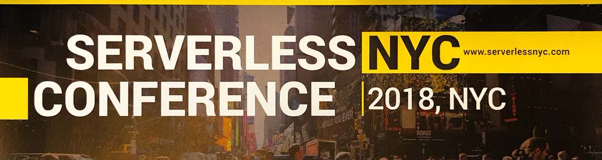 SEED_run's tweet photo. If you missed out on #ServerlessNYC 2018, don't worry Jeremy Daly (@jeremy_daly) has you covered with a detailed post on the main takeaways from the #ServerlessDays event.
https://t.co/72B5GtzSmy https://t.co/rqBZEeT2Ae