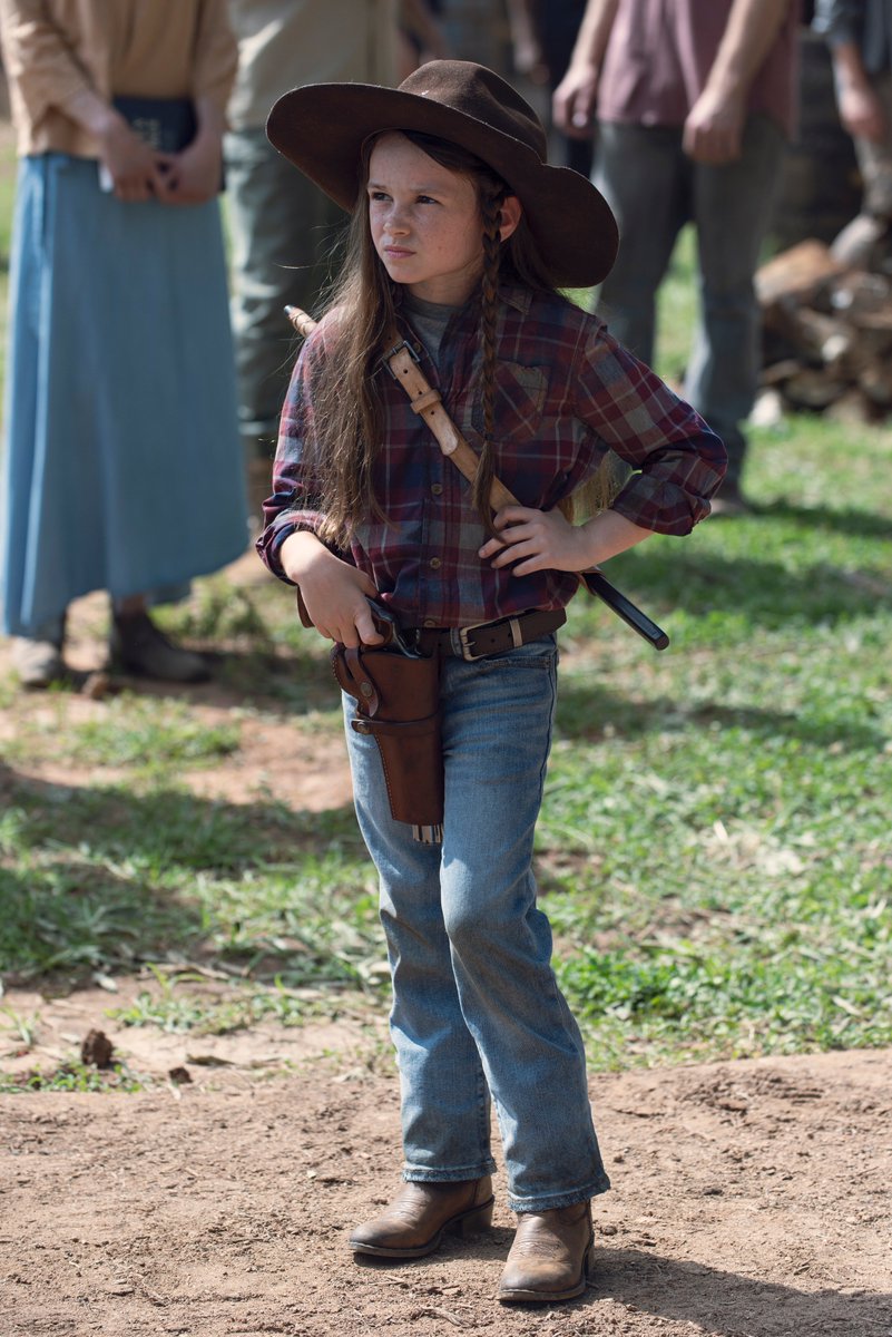 walking dead little girl