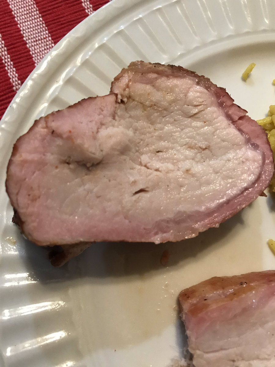 grillinsurprise's tweet photo. First smoke was a success. This pork loin roast could not have been any better! #grillinsurprise #grillinout #smokingmeat @dyna_glo https://t.co/MzNUeYqdwO