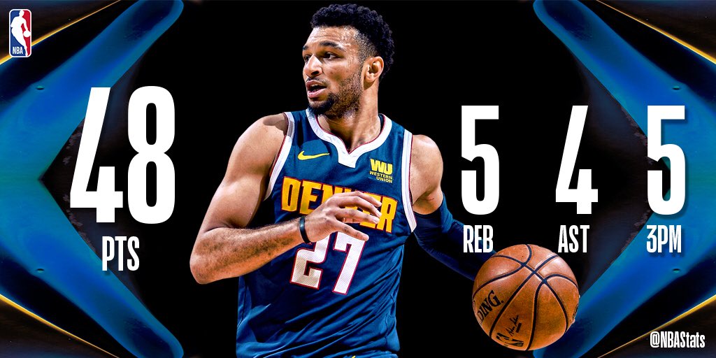 on Twitter "Jamal Murray goes off for a careerhigh 48