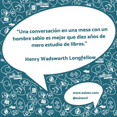 esinecsl's tweet photo. Buenos días #esinec #pensamientodeldia #HenryWadsworthLongfellow https://t.co/4zHxzmk7AO